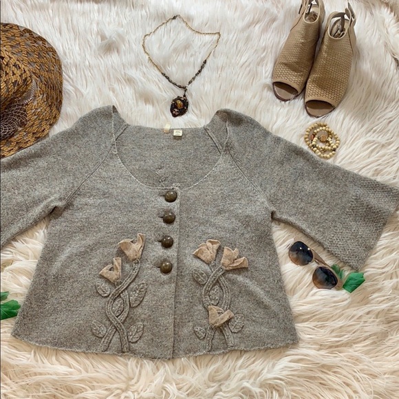 Anthropologie MOTH Sweater-c7 - Picture 2 of 8